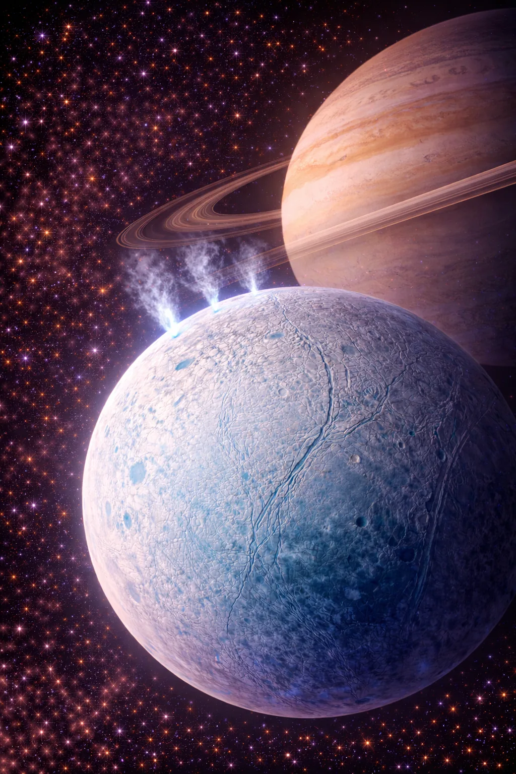Enceladus op VisibleGalaxies