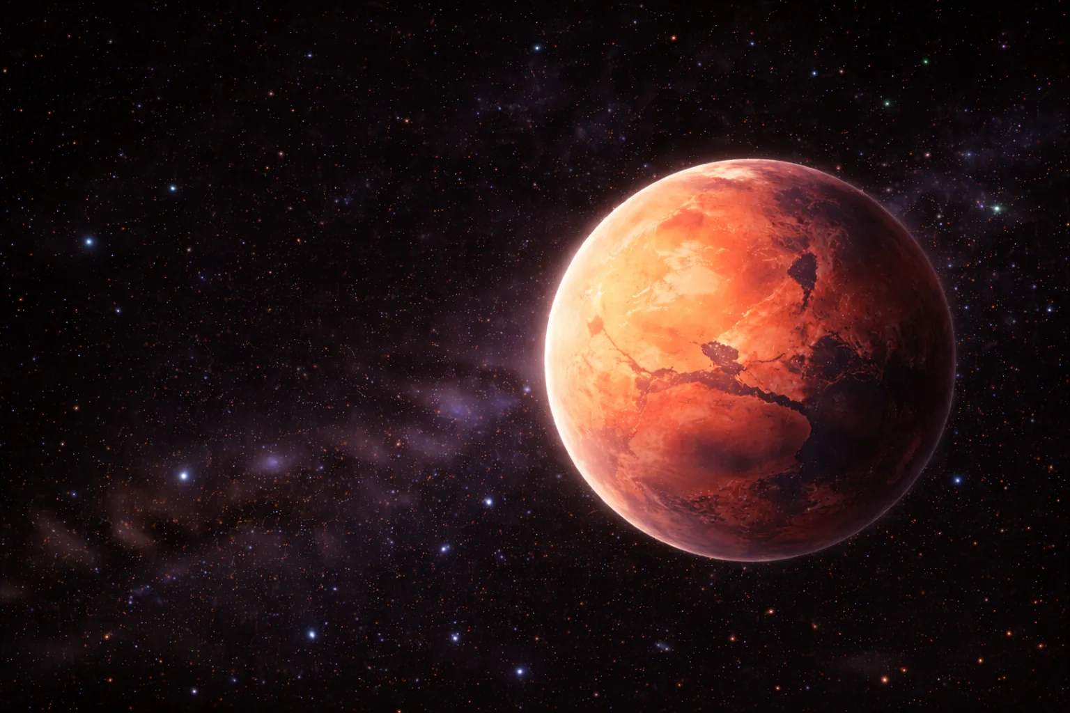 Mars op VisibleGalaxies